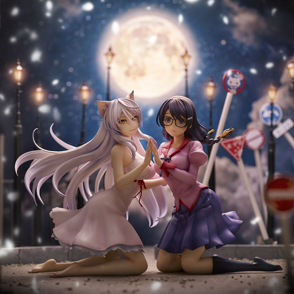 [PREORDER] Nekomonogatari Tsubasa Hanekawa 2pk Set Complete Figure - Glacier Hobbies - Union Creative