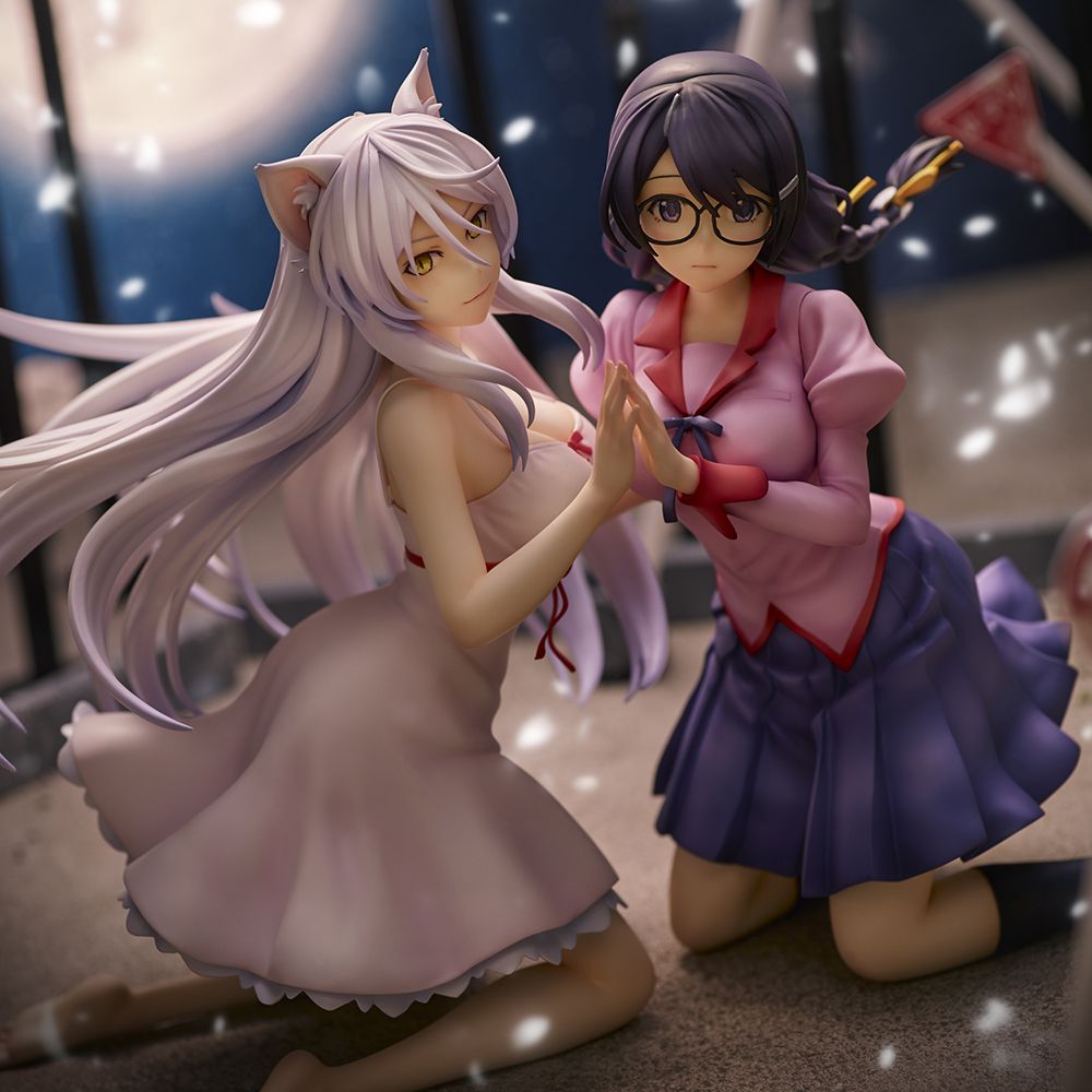 [PREORDER] Nekomonogatari Tsubasa Hanekawa 2pk Set Complete Figure - Glacier Hobbies - Union Creative