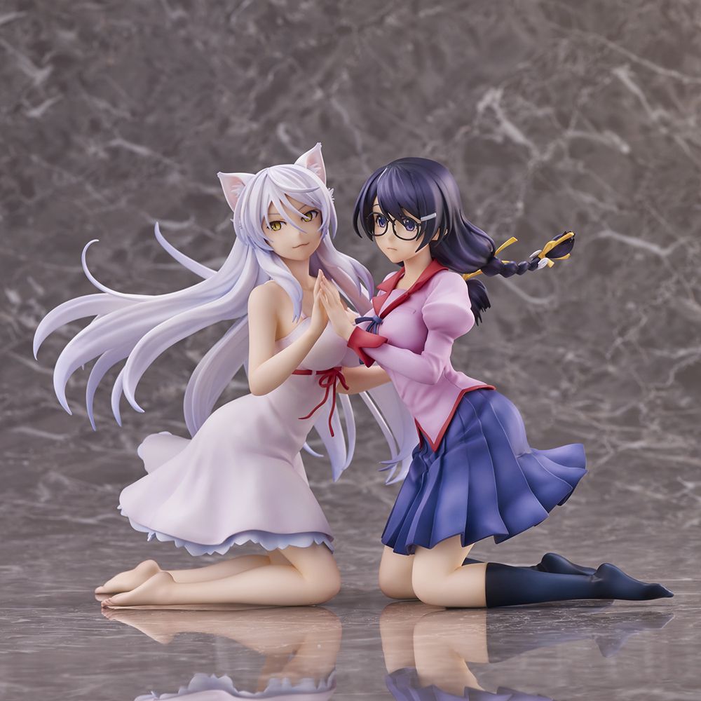 [PREORDER] Nekomonogatari Tsubasa Hanekawa 2pk Set Complete Figure - Glacier Hobbies - Union Creative