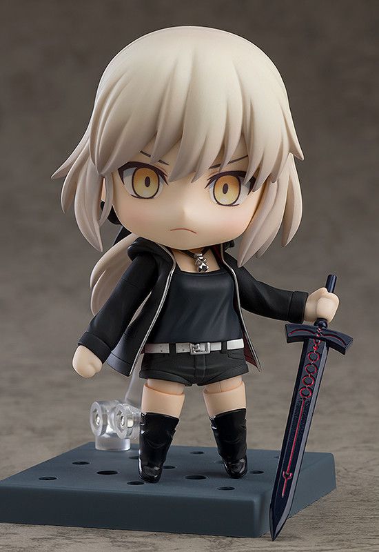 Saber/Altria Pendragon (Alter) Shinjuku Ver. & Cuirassier Noir Deluxe Nendoroid 1142-DX - Fate Grand Order - Glacier Hobbies - Good Smile Company