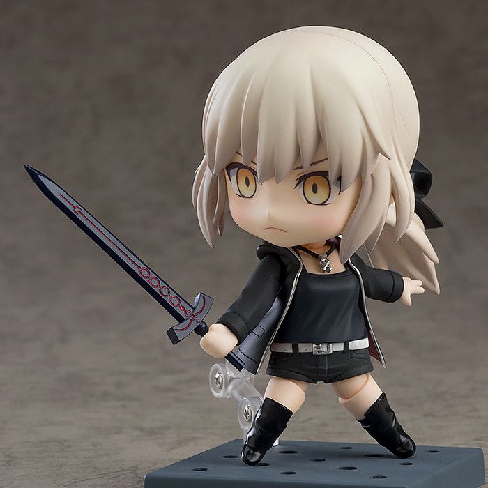 Saber/Altria Pendragon (Alter) Shinjuku Ver. & Cuirassier Noir Deluxe Nendoroid 1142-DX - Fate Grand Order - Glacier Hobbies - Good Smile Company