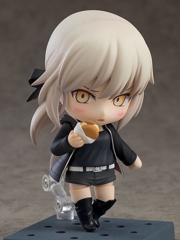 Saber/Altria Pendragon (Alter) Shinjuku Ver. & Cuirassier Noir Deluxe Nendoroid 1142-DX - Fate Grand Order - Glacier Hobbies - Good Smile Company