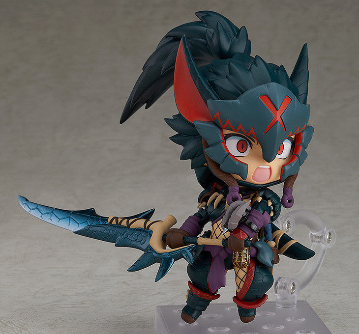 Hunter: Female Nargacuga Alpha Armor Ver. Deluxe Nendoroid 1284-DX - MONSTER HUNTER WORLD: ICEBORNE Good Smile Company | Glacier Hobbies