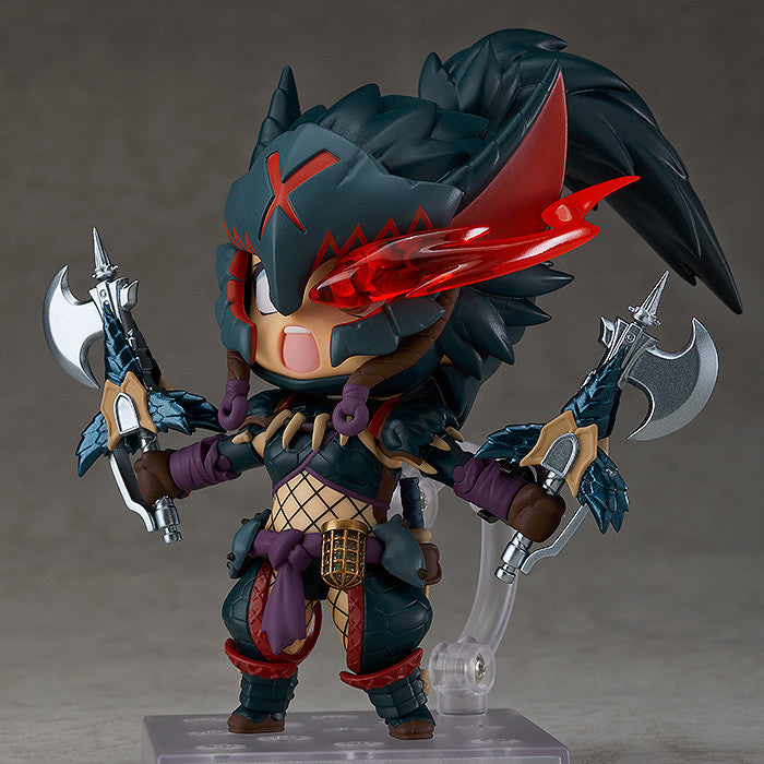 Hunter: Female Nargacuga Alpha Armor Ver. Deluxe Nendoroid 1284-DX - MONSTER HUNTER WORLD: ICEBORNE Good Smile Company | Glacier Hobbies