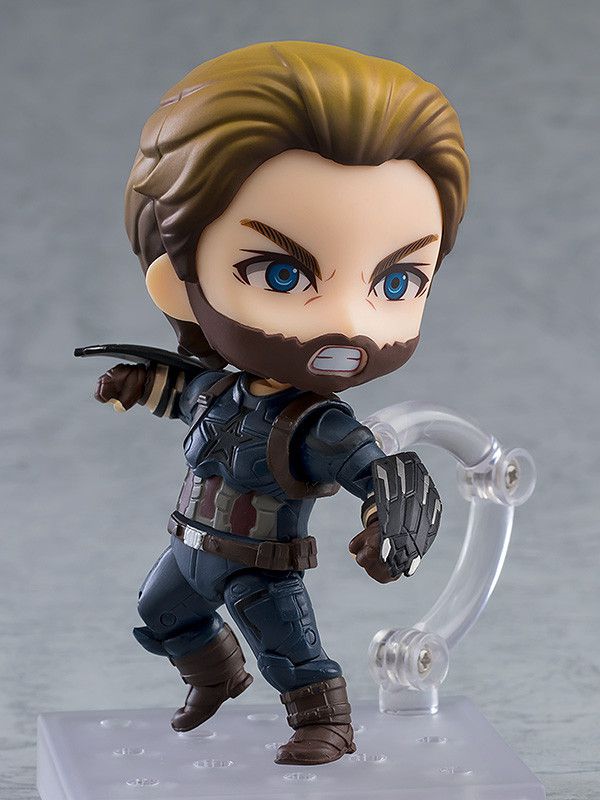 Captain America: Infinity Edition Deluxe Nendoroid 923-DX - Avengers Infinity War - Glacier Hobbies - Good Smile Company