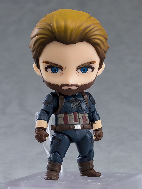 Captain America: Infinity Edition Deluxe Nendoroid 923-DX - Avengers Infinity War - Glacier Hobbies - Good Smile Company