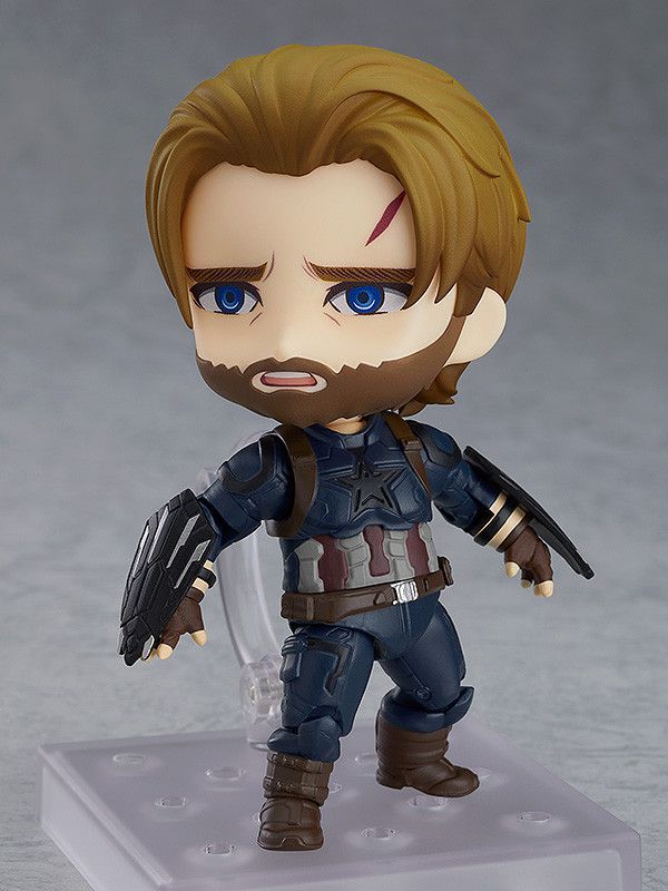 Captain America: Infinity Edition Deluxe Nendoroid 923-DX - Avengers Infinity War - Glacier Hobbies - Good Smile Company