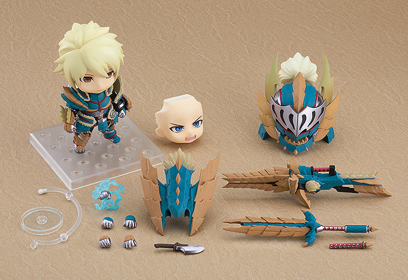 Nendoroid Hunter: Male Zinogre Alpha Armor Ver. DX - Glacier Hobbies - CAPCOM