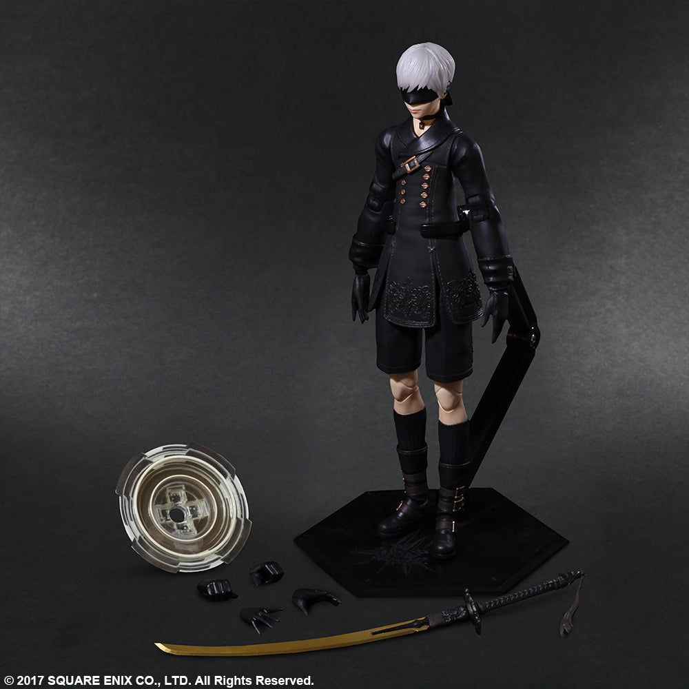 NieR:Automata PLAY ARTS KAI  – 9S (YoRHa No.9 Type S) - Glacier Hobbies - Square Enix