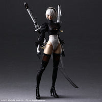 NieR:Automata® PLAY ARTS KAI™ Action Figure – 2B (YoRHa No. 2 Type B) DELUXE Ver. - Glacier Hobbies - Square Enix