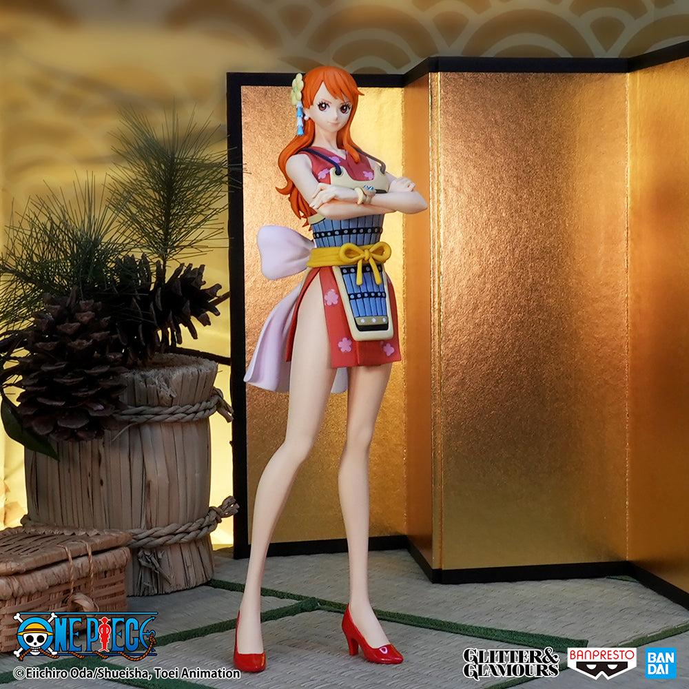 ONE PIECE Glitter & Glamours - NAMI Wanokuni Style - II (ver.A) - Glacier Hobbies - Banpresto