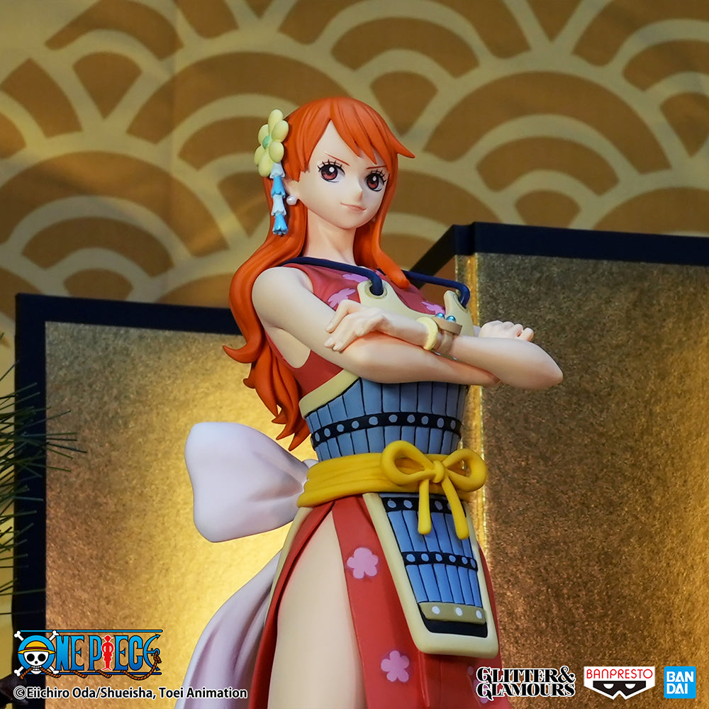 ONE PIECE Glitter & Glamours - NAMI Wanokuni Style - II (ver.A) - Glacier Hobbies - Banpresto