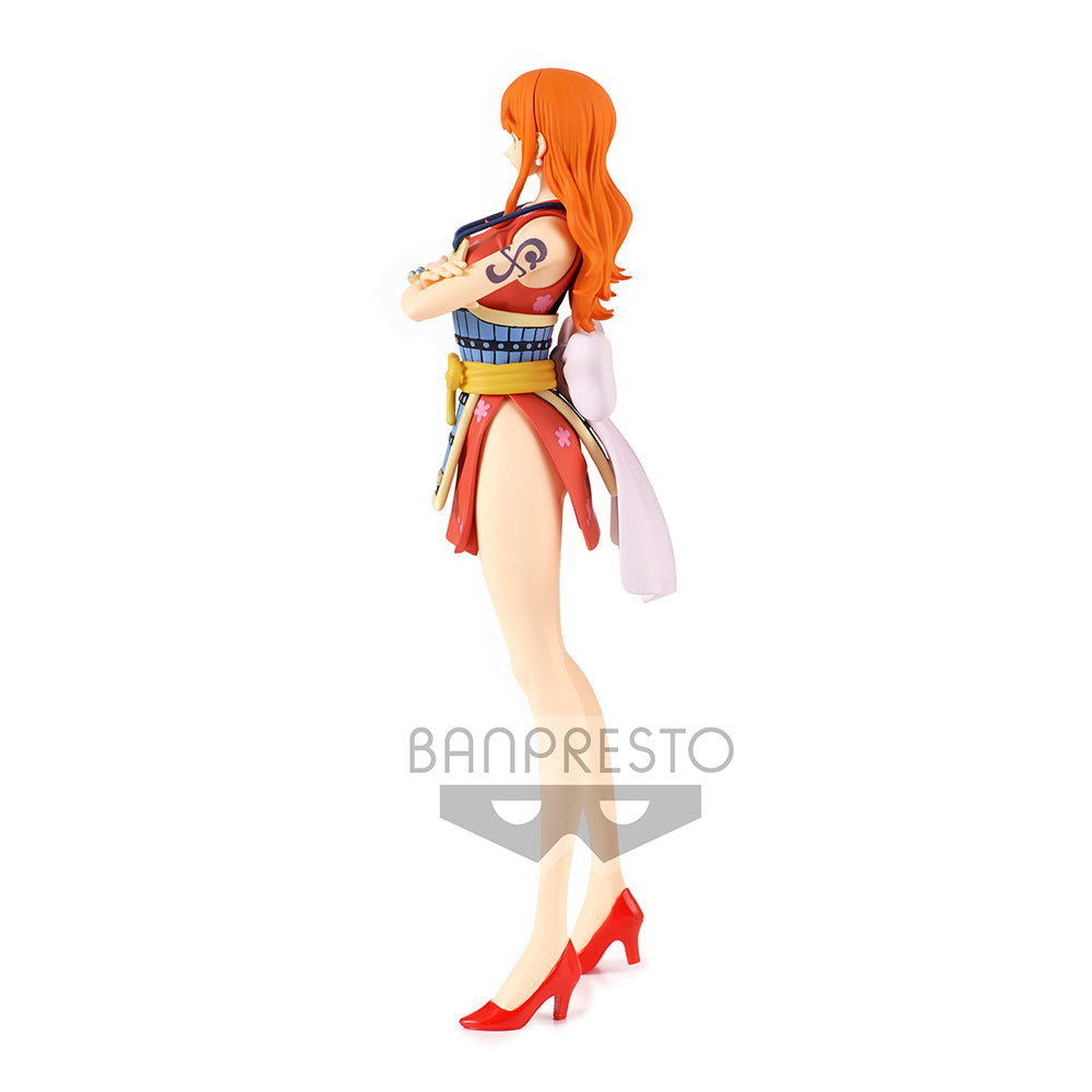 ONE PIECE Glitter & Glamours - NAMI Wanokuni Style - II (ver.A) - Glacier Hobbies - Banpresto