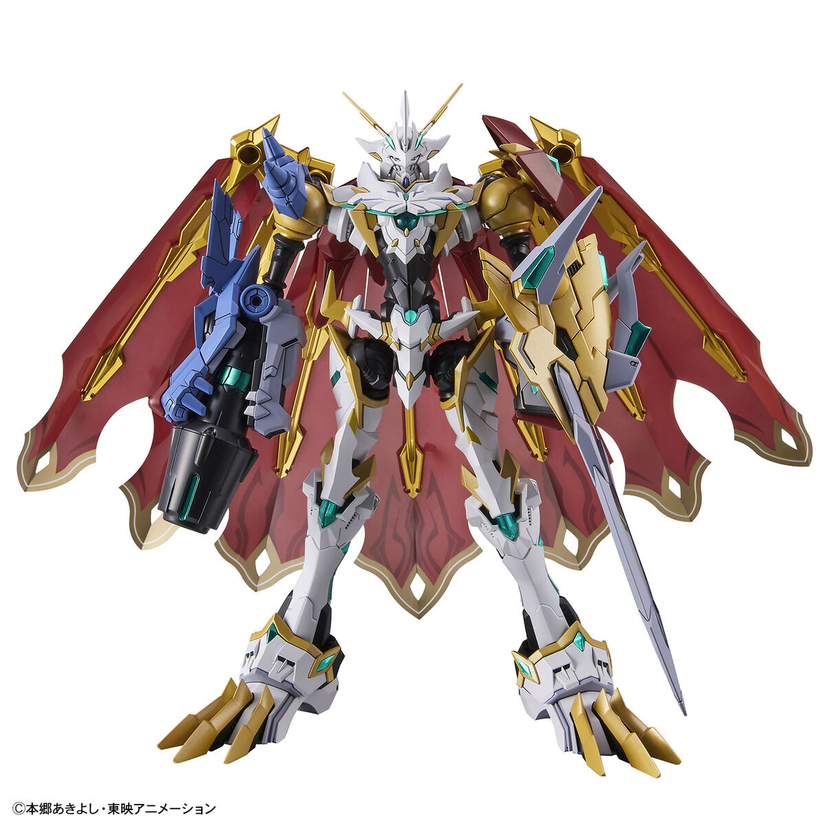 Omegamon X-Antibody (Amplified) Figure-rise Standard - Glacier Hobbies - Bandai