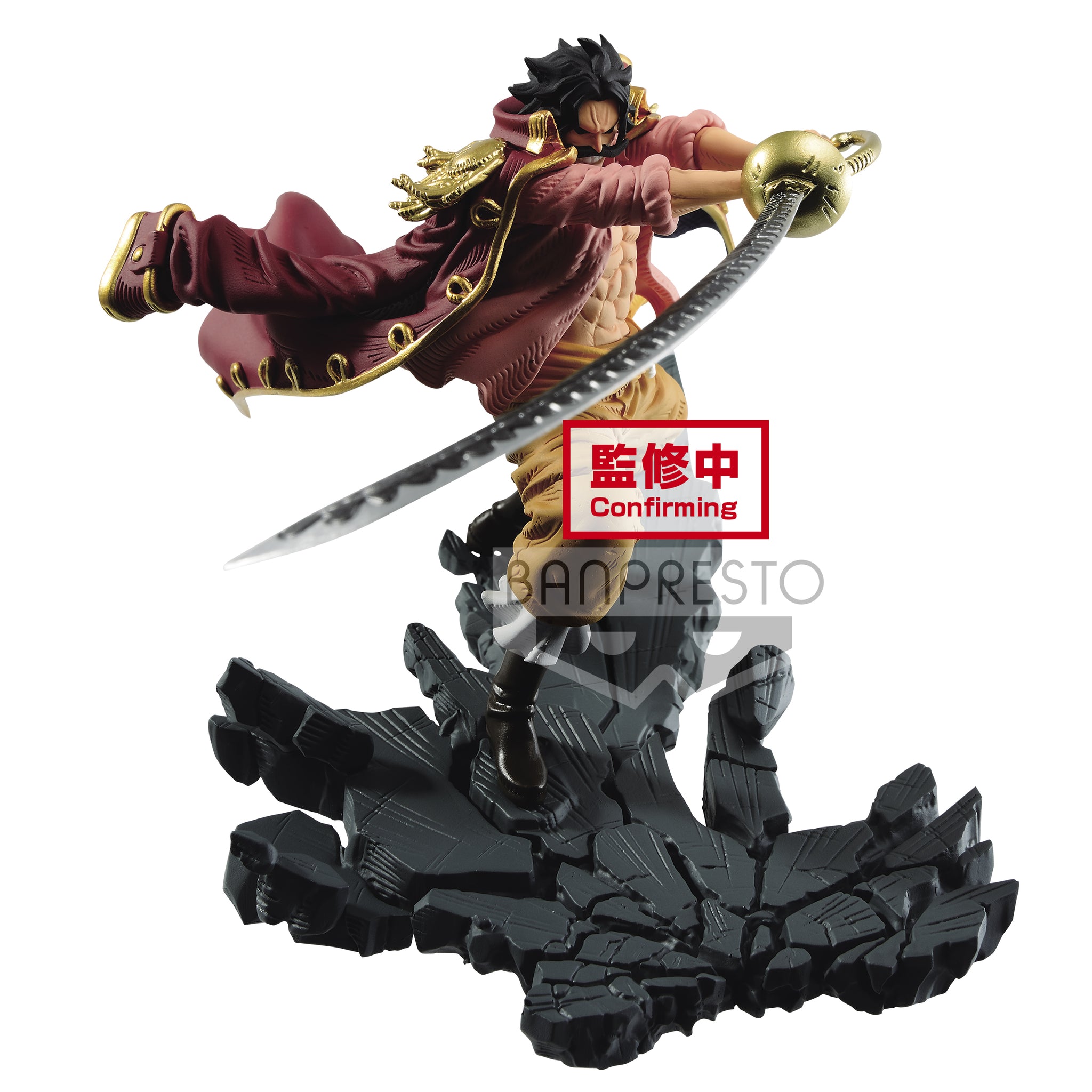 One Piece MANHOOD - Gol D. Roger - Ver.A - Glacier Hobbies - Banpresto
