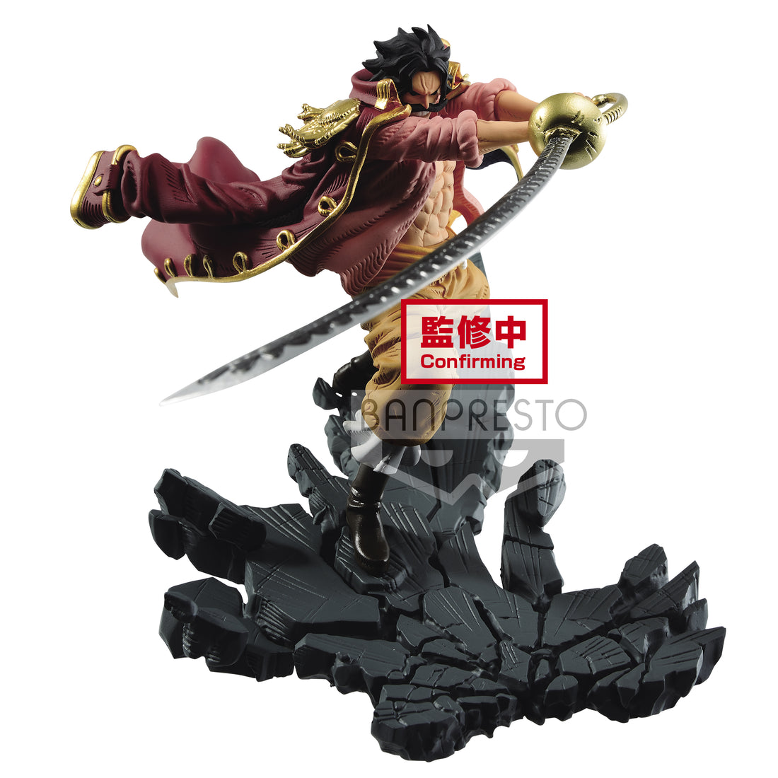One Piece MANHOOD - Gol D. Roger - Ver.A - Glacier Hobbies - Banpresto
