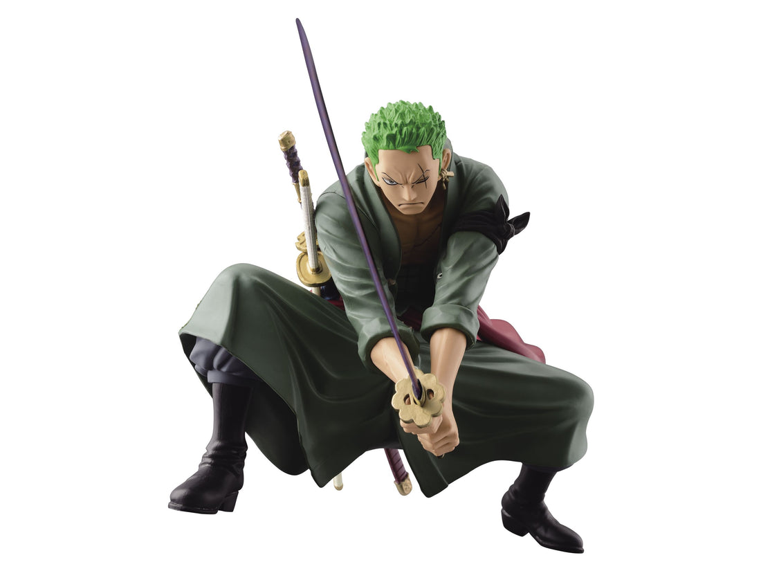One Piece Scultures Big Banpresto Figure Colosseum 4 Vol.3 Roronoa Zorro - Glacier Hobbies - Banpresto