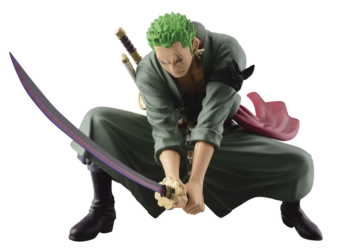 One Piece Scultures Big Banpresto Figure Colosseum 4 Vol.3 Roronoa Zorro - Glacier Hobbies - Banpresto
