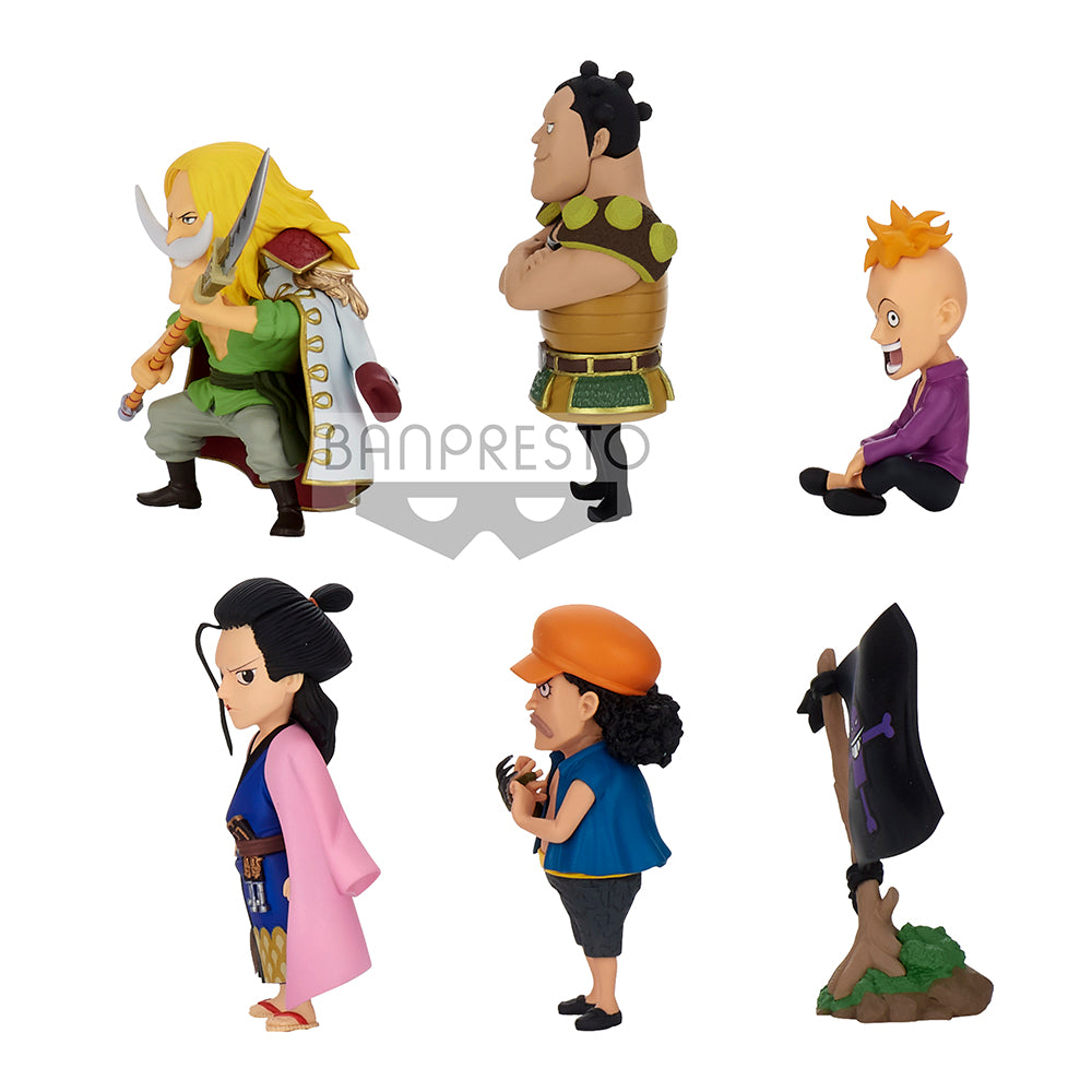 One Piece World Collectable Figure- Wanokuni Kaisouhen 3 (Set of 6) - Glacier Hobbies - Banpresto