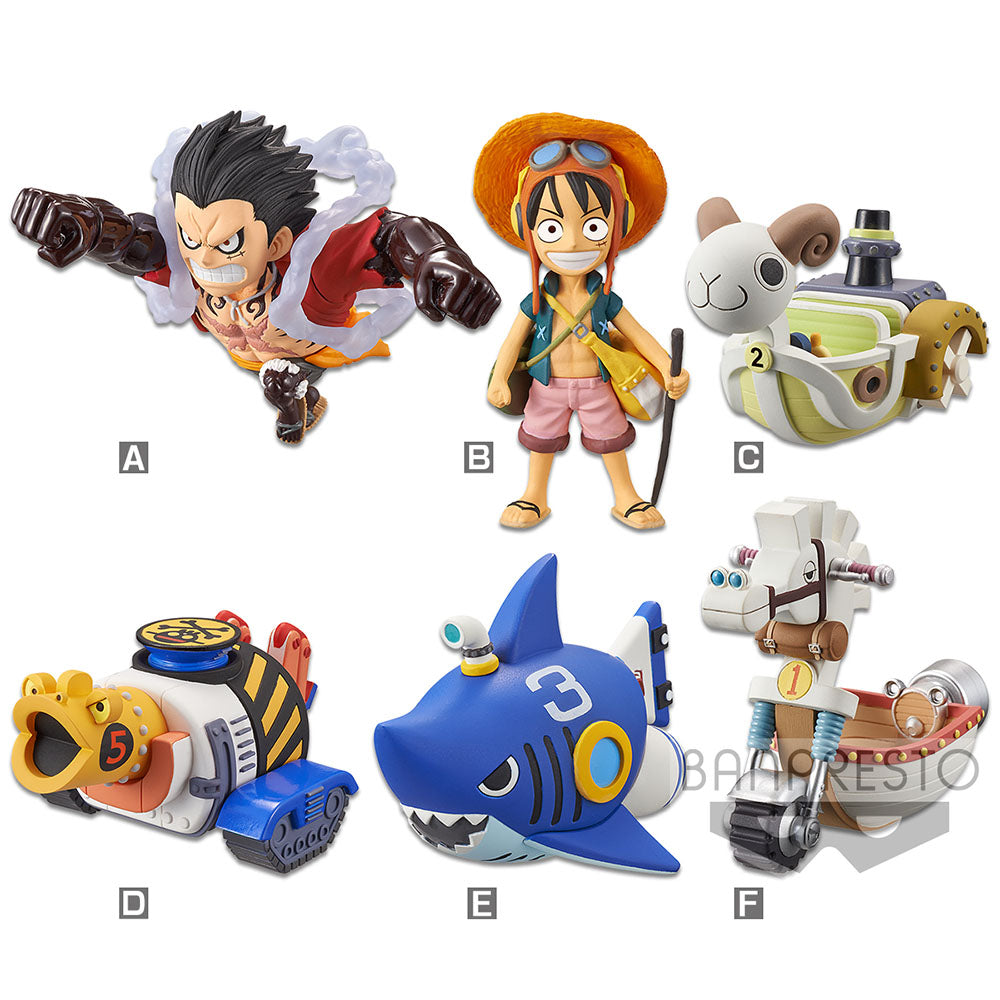 One Piece World Collectable Figure Treasure Rally Vol.1 (Set of 6) - Glacier Hobbies - Banpresto