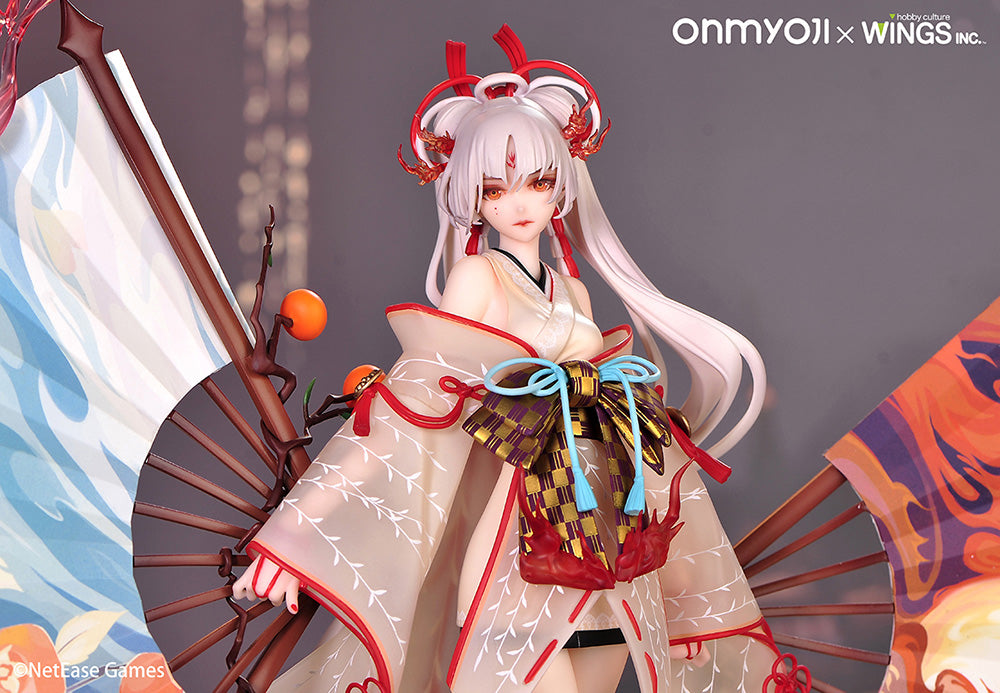[PREORDER] Onmyoji Shiranui Night Fire Rika Ver. 1/7 Scale Figure - Glacier Hobbies - WINGS Inc.