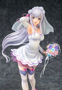 [PREORDER] Emilia: Wedding Ver.(re-run) - 1/7 Scale Figure - Glacier Hobbies - Phat! Company