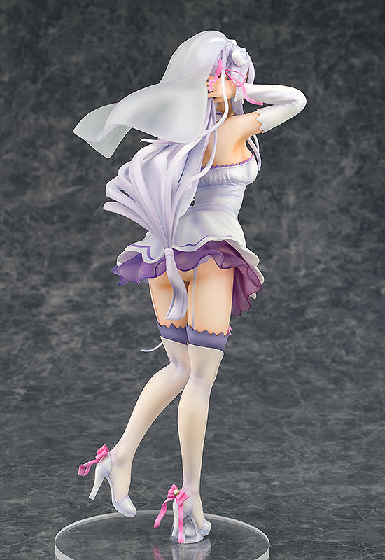 [PREORDER] Emilia: Wedding Ver.(re-run) - 1/7 Scale Figure - Glacier Hobbies - Phat! Company