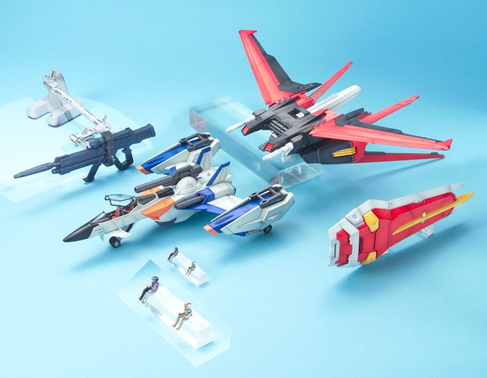 PG 1/60 Skygrasper + Aile Striker - Perfect Grade Mobile Suit Gundam SEED | Glacier Hobbies