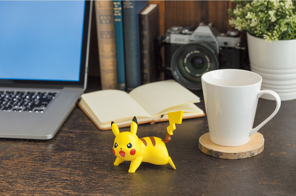 Pikachu (Battle Pose) Model Kit Quick!! - Glacier Hobbies - Bandai