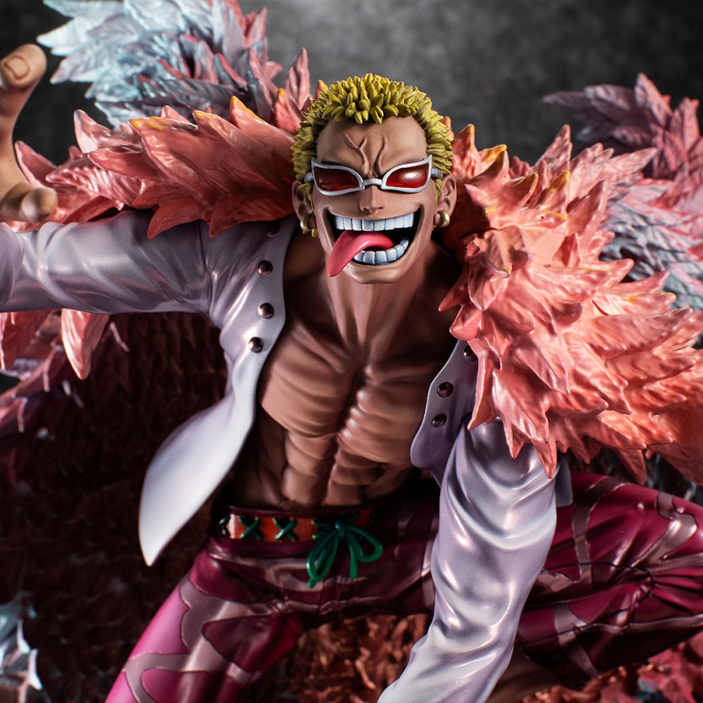 [PREORDER] Portrait.Of.Pirates ONE PIECE “SA-MAXIMUM” “Heavenly Demon” Donquixote Doflamingo Non-Scale Figure - Glacier Hobbies - Megahouse