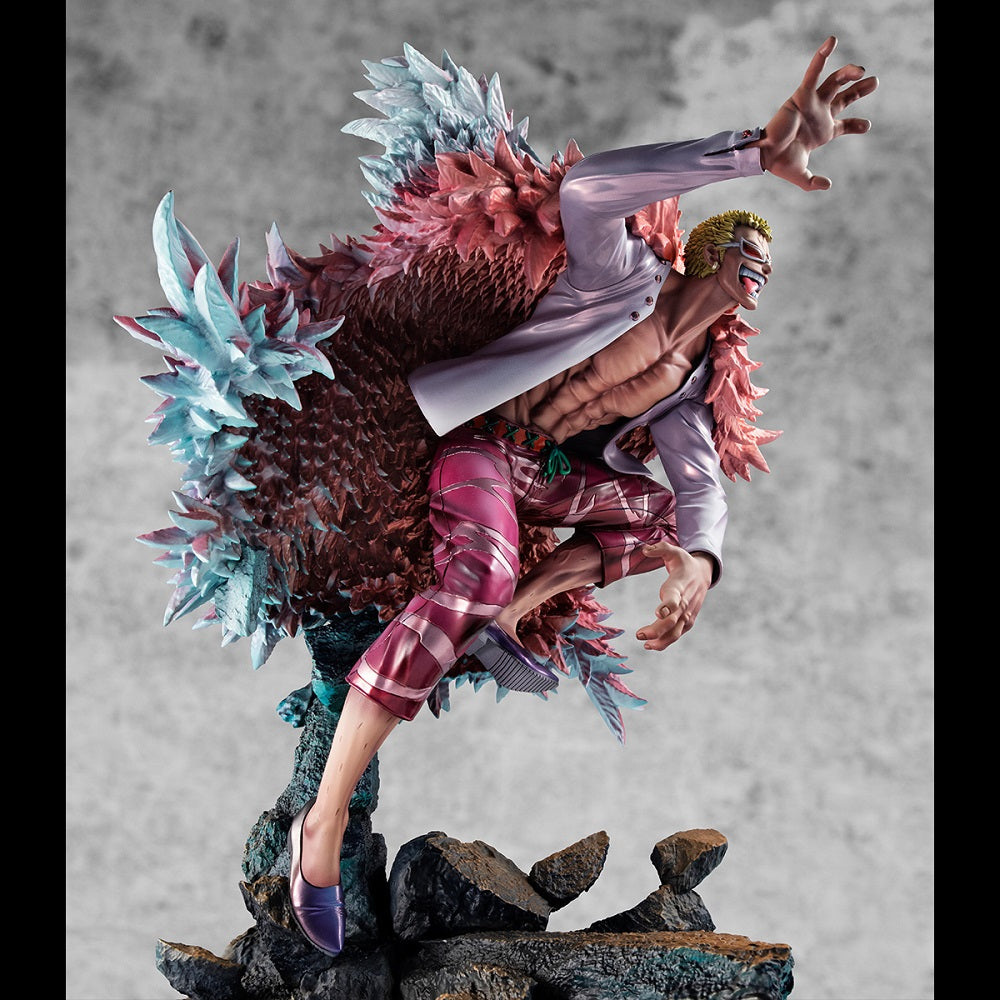 [PREORDER] Portrait.Of.Pirates ONE PIECE “SA-MAXIMUM” “Heavenly Demon” Donquixote Doflamingo Non-Scale Figure - Glacier Hobbies - Megahouse