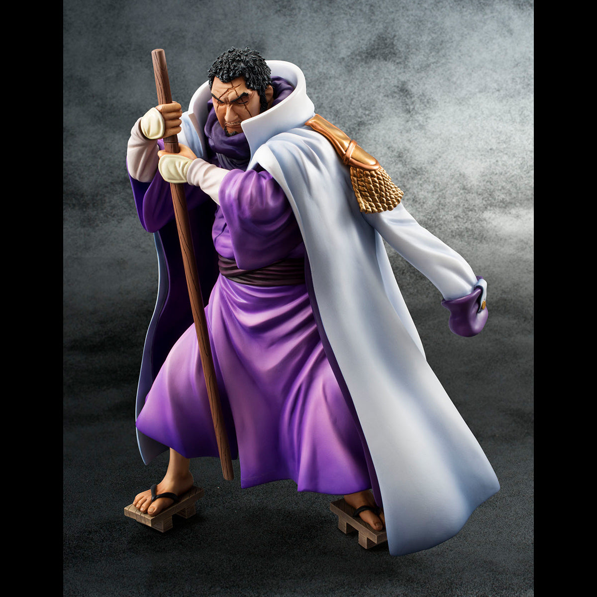 Portrait Of Pirates ONE PIECE "Sailing Again" Fujitora Isshou [repeat] Non-Scale Figure - Glacier Hobbies - Megahouse