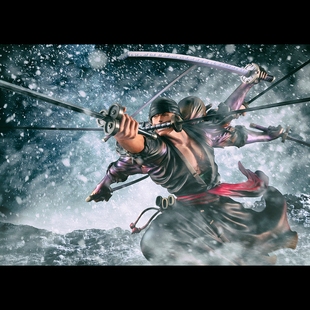 [PREORDER] Portrait Of Pirates ONE PIECE “WA-MAXIMUM” Roronoa Zoro ver. Demon Spirit Kyuutou-ryuu “Asura” Non-Scale Figure - Glacier Hobbies - Megahouse