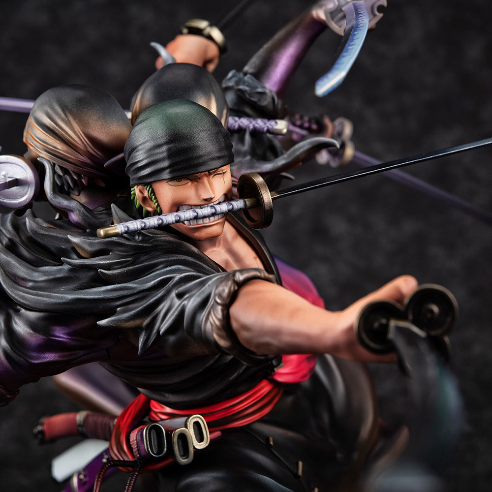 [PREORDER] Portrait Of Pirates ONE PIECE “WA-MAXIMUM” Roronoa Zoro ver. Demon Spirit Kyuutou-ryuu “Asura” Non-Scale Figure - Glacier Hobbies - Megahouse