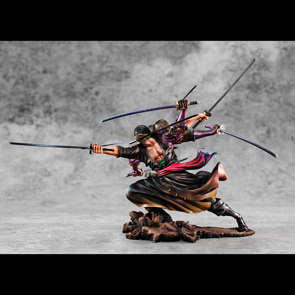 [PREORDER] Portrait Of Pirates ONE PIECE “WA-MAXIMUM” Roronoa Zoro ver. Demon Spirit Kyuutou-ryuu “Asura” Non-Scale Figure - Glacier Hobbies - Megahouse