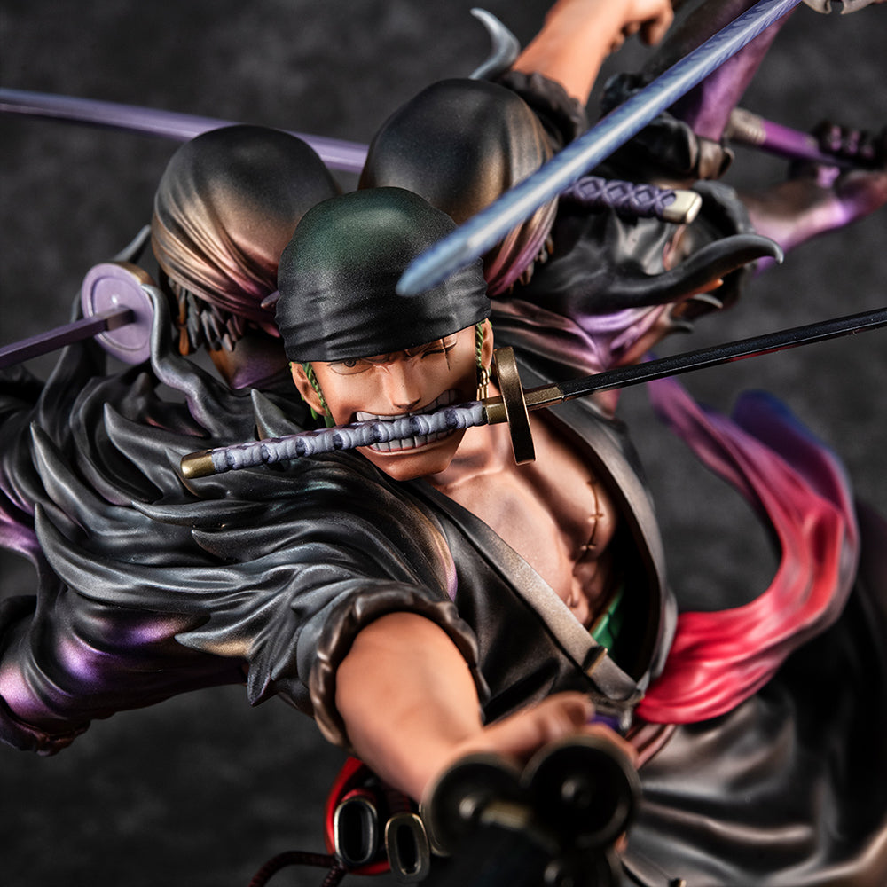 [PREORDER] Portrait Of Pirates ONE PIECE “WA-MAXIMUM” Roronoa Zoro ver. Demon Spirit Kyuutou-ryuu “Asura” Non-Scale Figure - Glacier Hobbies - Megahouse