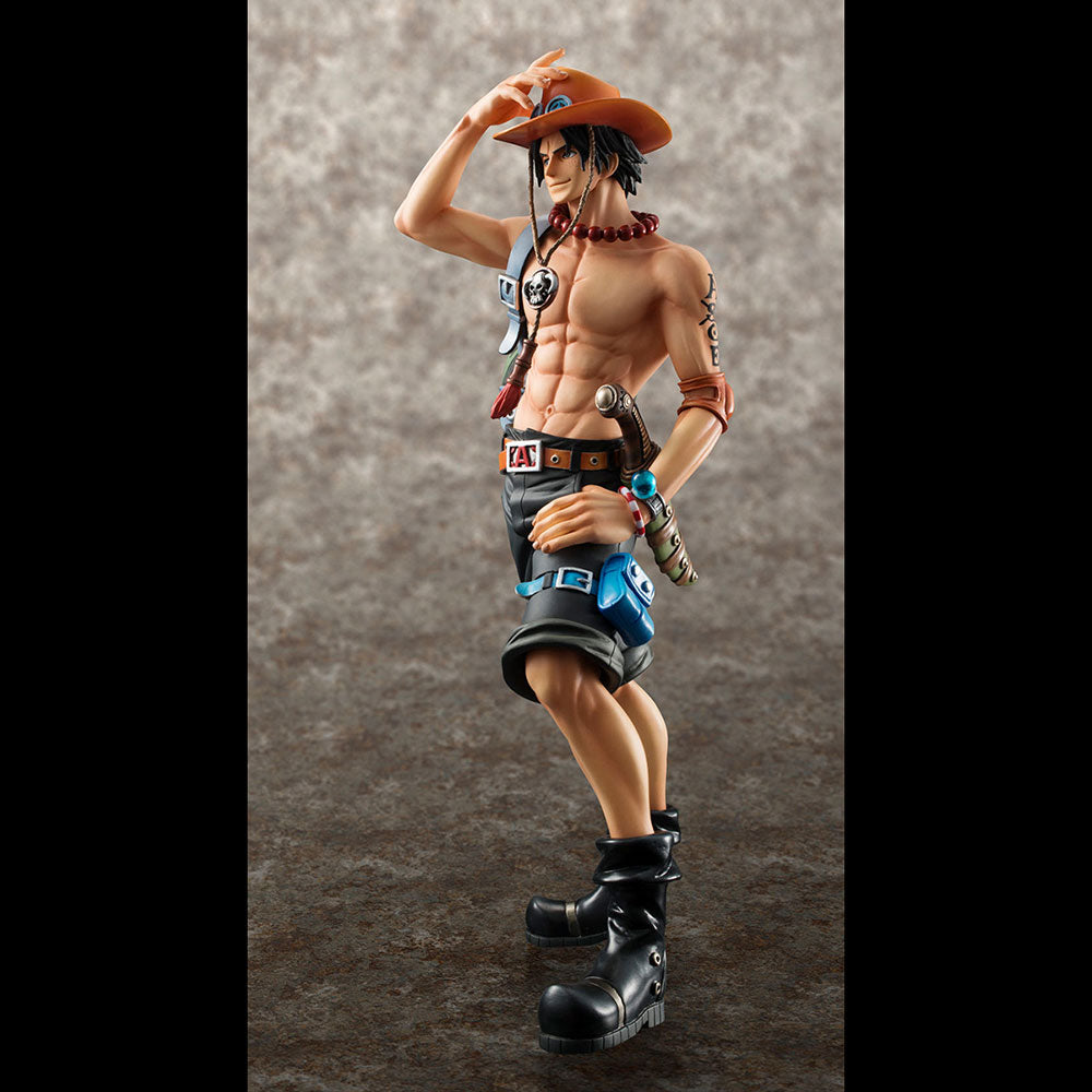 [PREORDER] Portrait.Of.Pirates ONE PIECE NEO-DX Portgas D. Ace10th LIMITED Ver. (repeat) - Glacier Hobbies - Megahouse