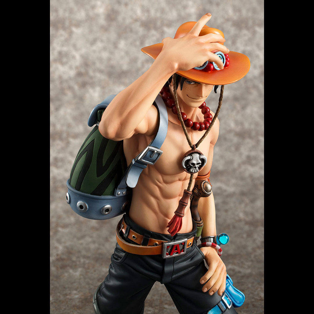 [PREORDER] Portrait.Of.Pirates ONE PIECE NEO-DX Portgas D. Ace10th LIMITED Ver. (repeat) - Glacier Hobbies - Megahouse