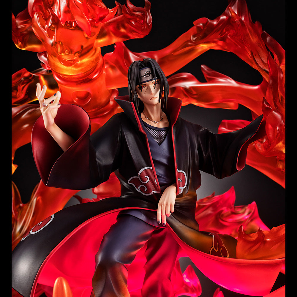 [PREORDER] Precious G.E.M. NARUTO Uchiha Itachi Susano Ver [with LED base] Non-Scale Figure - Glacier Hobbies - Megahouse