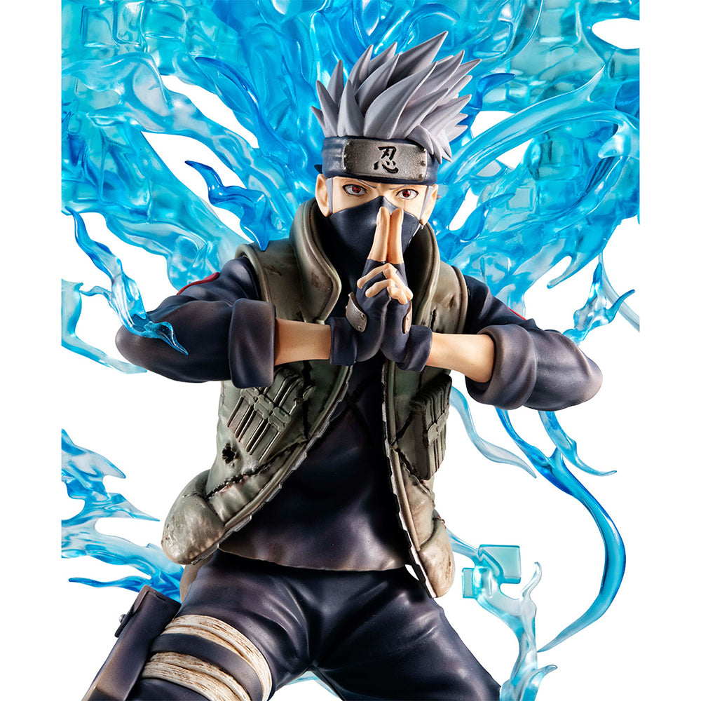 [PREORDER] Precious G.E.M. Series NARUTO Hatake Kakashi Ver Susano [with LED base] - Non-Scale Figure - Glacier Hobbies - Megahouse