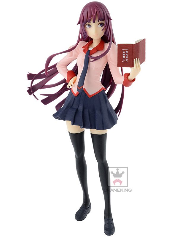 Hitagi Senjougahara EXQ Figure - Monogatari Series Banpresto - Glacier Hobbies - Banpresto