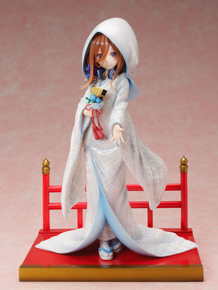[PREORDER] The Quintessential Quintuplets 2 Miku Nakano -Shiromuku- 1/7 Scale Figure - Glacier Hobbies - FURYU Corporation