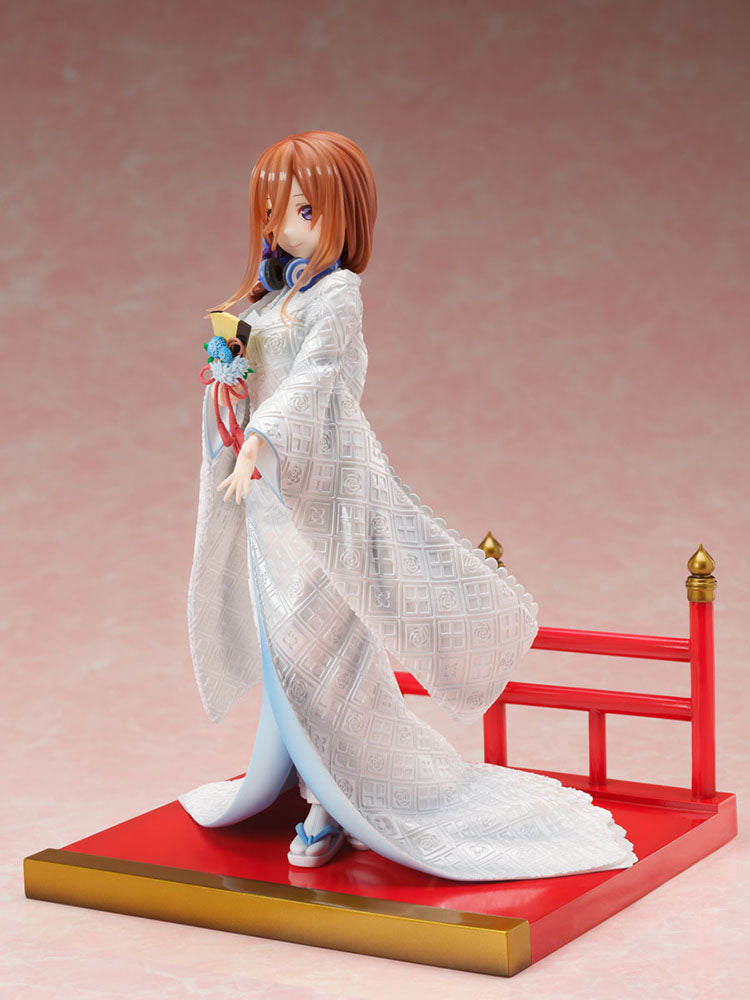 [PREORDER] The Quintessential Quintuplets 2 Miku Nakano -Shiromuku- 1/7 Scale Figure - Glacier Hobbies - FURYU Corporation