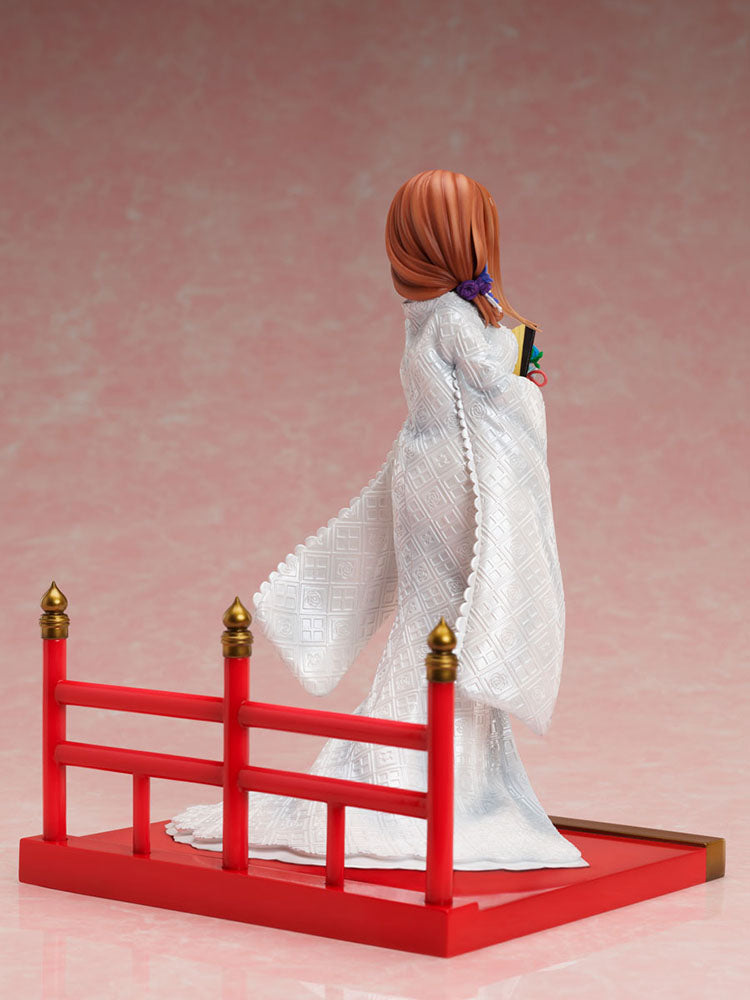 [PREORDER] The Quintessential Quintuplets 2 Miku Nakano -Shiromuku- 1/7 Scale Figure - Glacier Hobbies - FURYU Corporation