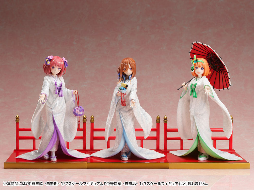 [PREORDER] The Quintessential Quintuplets 2 Nino Nakano -Shiromuku- 1/7 Scale Figure - Glacier Hobbies - FURYU Corporation