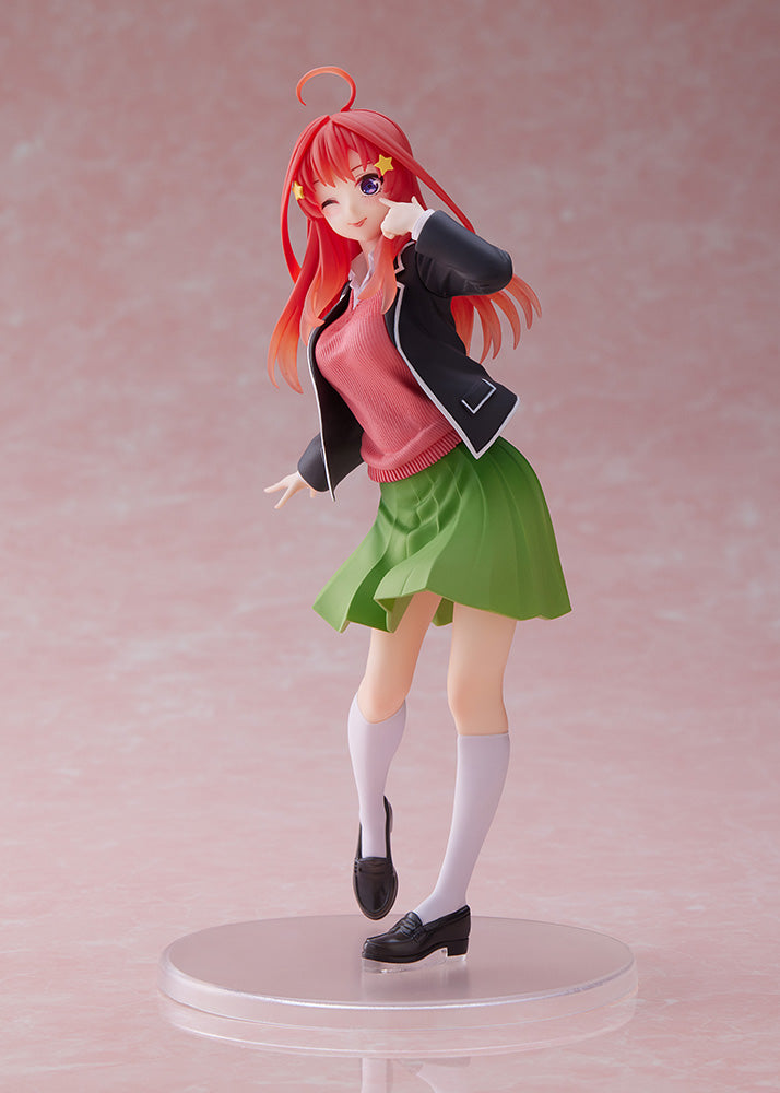 [PREORDER] The Quintessential Quintuplets ∬ Coreful Figure – Itsuki Nakano (Uniform Ver.) Renewal Edition - Prize Figure - Glacier Hobbies - Taito