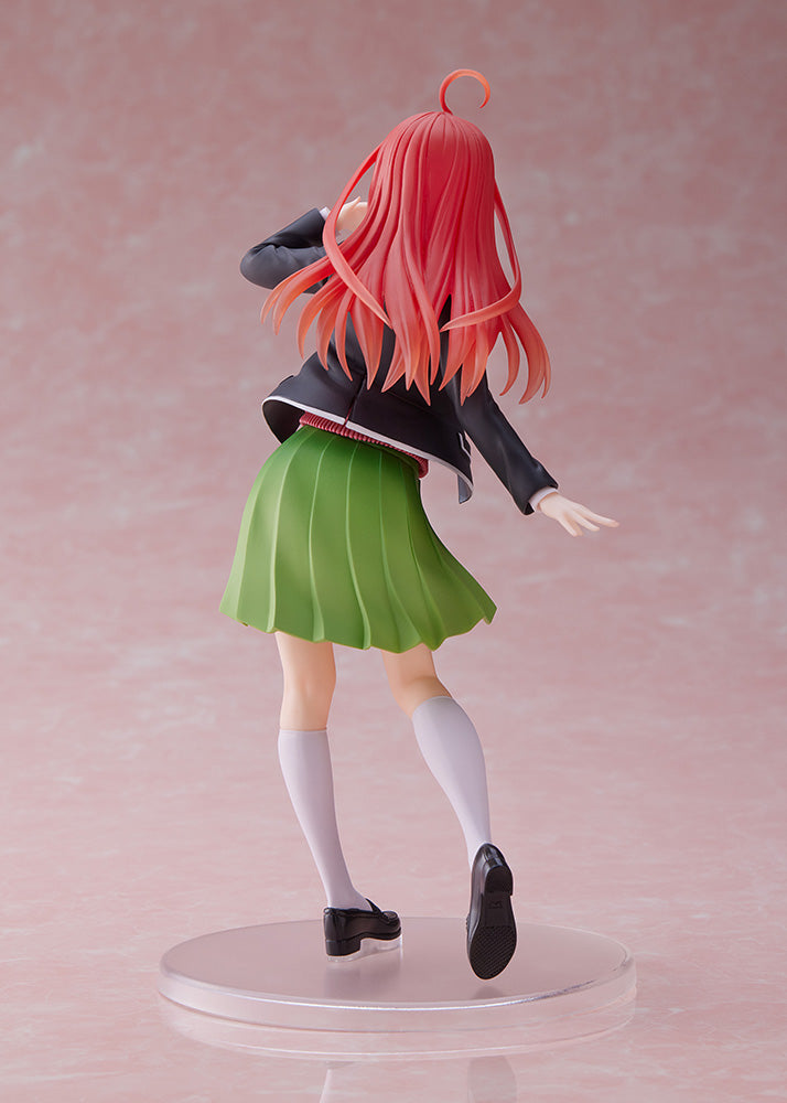 [PREORDER] The Quintessential Quintuplets ∬ Coreful Figure – Itsuki Nakano (Uniform Ver.) Renewal Edition - Prize Figure - Glacier Hobbies - Taito