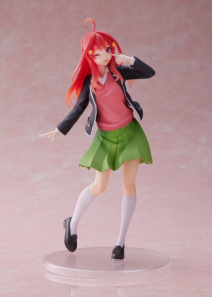 [PREORDER] The Quintessential Quintuplets ∬ Coreful Figure – Itsuki Nakano (Uniform Ver.) Renewal Edition - Prize Figure - Glacier Hobbies - Taito