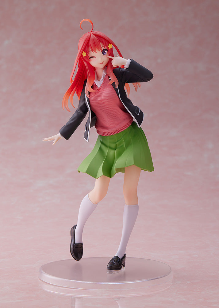 [PREORDER] The Quintessential Quintuplets ∬ Coreful Figure – Itsuki Nakano (Uniform Ver.) Renewal Edition - Prize Figure - Glacier Hobbies - Taito