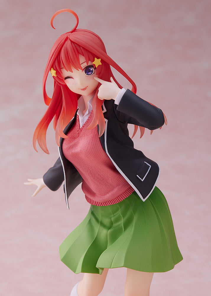 [PREORDER] The Quintessential Quintuplets ∬ Coreful Figure – Itsuki Nakano (Uniform Ver.) Renewal Edition - Prize Figure - Glacier Hobbies - Taito